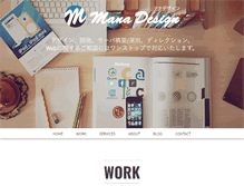 Tablet Screenshot of mana-design.net